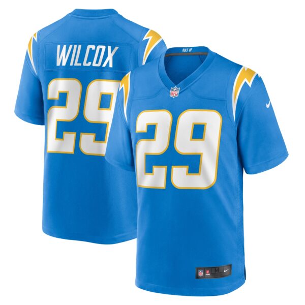 Men’s Los Angeles Chargers Chris Wilcox Nike Powder Blue Team Game Jersey