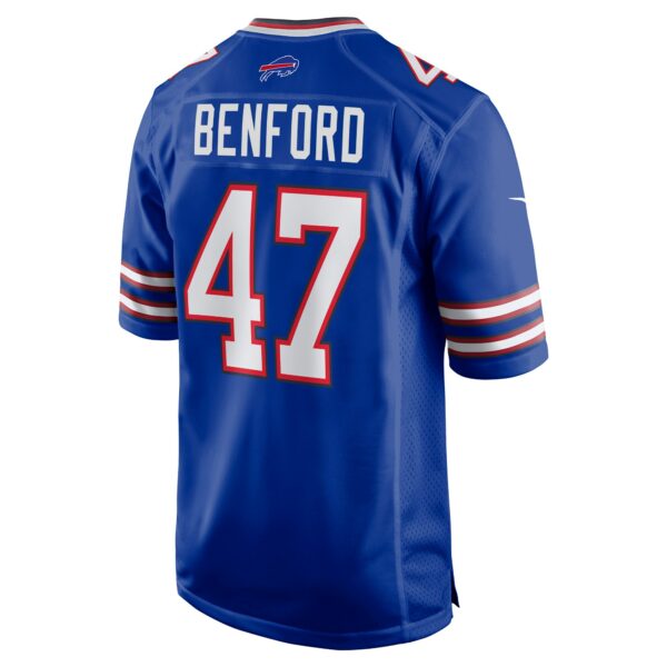 Men’s Buffalo Bills Christian Benford Nike Royal Game Jersey