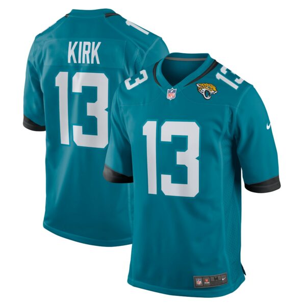 Men’s Jacksonville Jaguars Christian Kirk Nike Teal Game Jersey