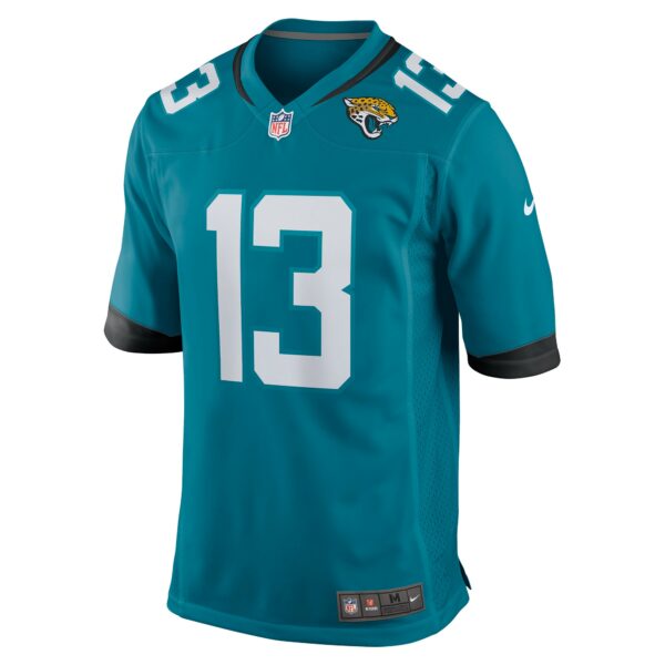 Men’s Jacksonville Jaguars Christian Kirk Nike Teal Game Jersey