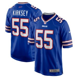 Men's Buffalo Bills Christian Kirksey Nike Royal Team Game Jersey