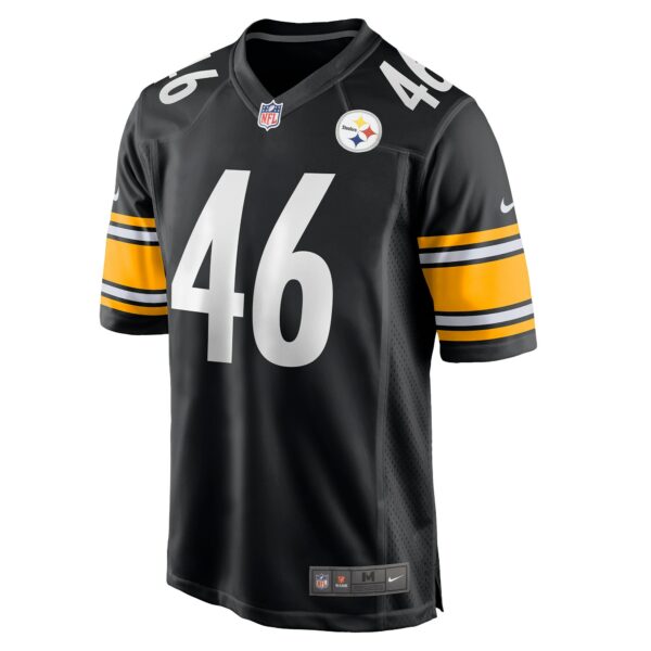 Men’s Pittsburgh Steelers Christian Kuntz Nike Black Game Jersey