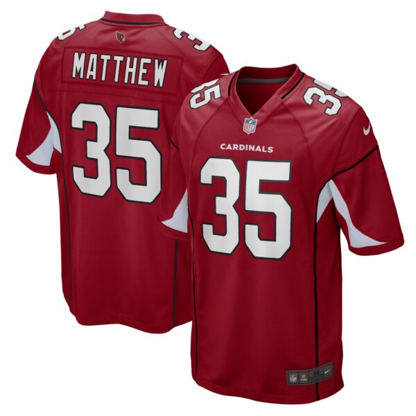 Men’s Arizona Cardinals Christian Matthew Nike Cardinal Game Player Jersey