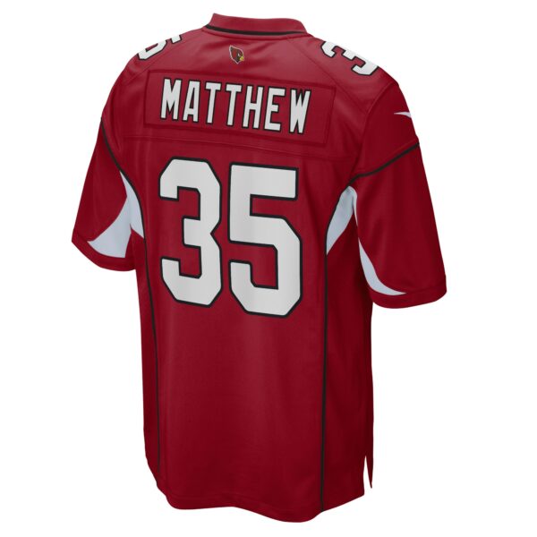 Men’s Arizona Cardinals Christian Matthew Nike Cardinal Game Player Jersey