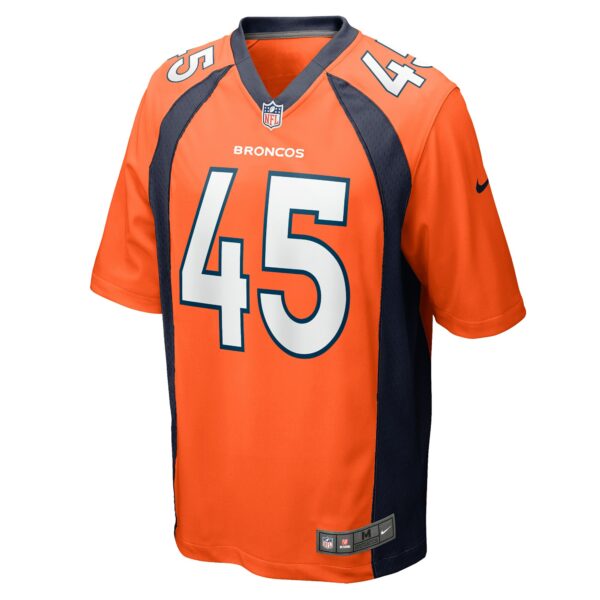 Men’s Denver Broncos Christopher Allen Nike Orange Game Player Jersey