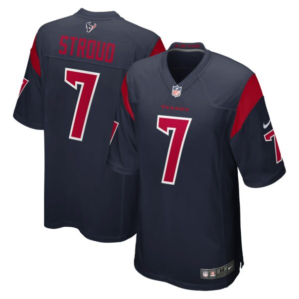 Men’s Houston Texans C.J. Stroud Nike Navy Alternate Game Jersey