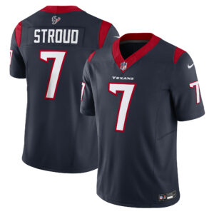 Men's Houston Texans C.J. Stroud Nike Navy Vapor F.U.S.E. Limited Jersey