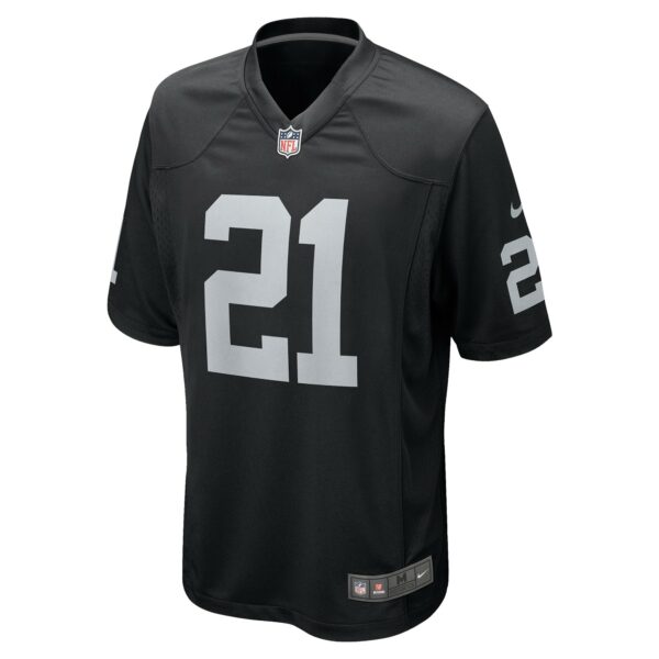 Men’s Las Vegas Raiders Cliff Branch Nike Black Retired Player Game Jersey