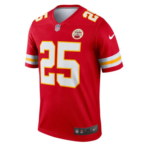 Men’s Kansas City Chiefs Clyde Edwards-Helaire Nike Red Legend Jersey