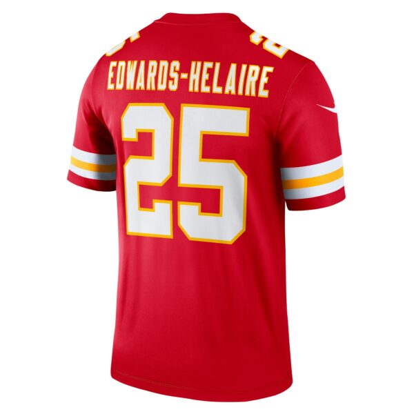 Men’s Kansas City Chiefs Clyde Edwards-Helaire Nike Red Legend Jersey