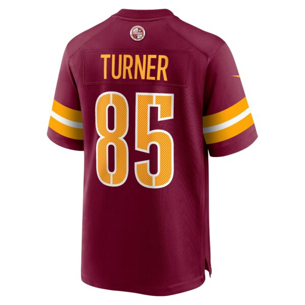 Men’s Washington Commanders Cole Turner Nike Burgundy Player Game Jersey