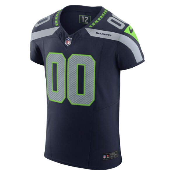 Men’s Seattle Seahawks Nike College Navy Vapor F.U.S.E. Elite Custom Jersey