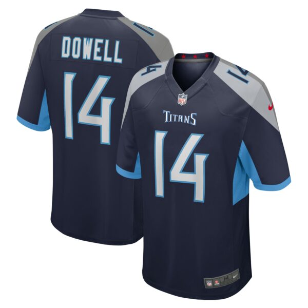 Men’s Tennessee Titans Colton Dowell Nike Navy Team Game Jersey