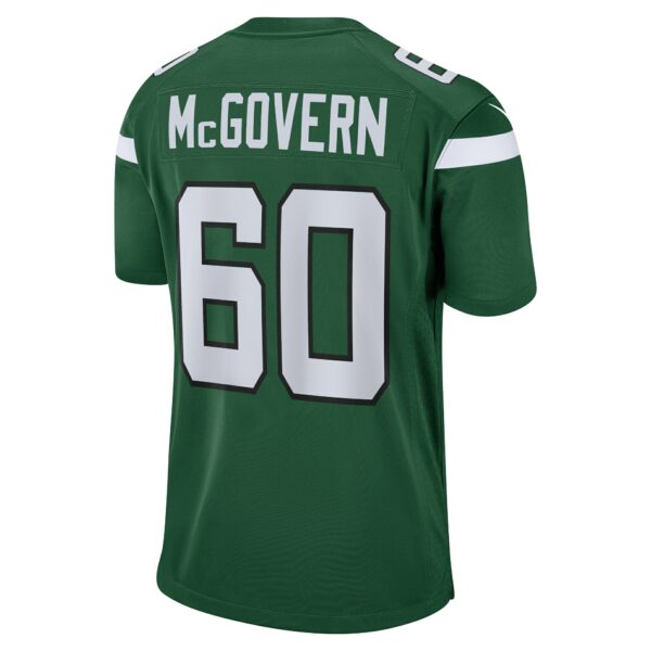 Men’s New York Jets Connor McGovern Nike Gotham Green Game Jersey