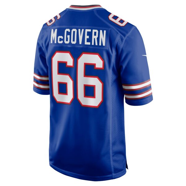 Men’s Buffalo Bills Connor McGovern Nike Royal Game Player Jersey