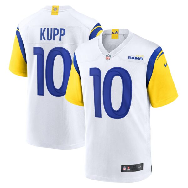 Men’s Los Angeles Rams Cooper Kupp Nike White Alternate Player Game Jersey