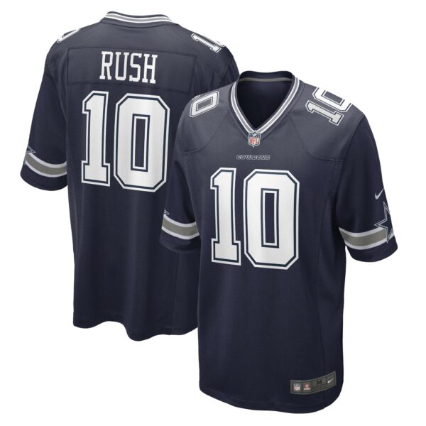 Men’s Dallas Cowboys Cooper Rush Nike Navy Game Player Jersey