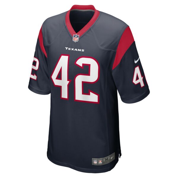 Men’s Houston Texans Cory Littleton Nike Navy Game Player Jersey