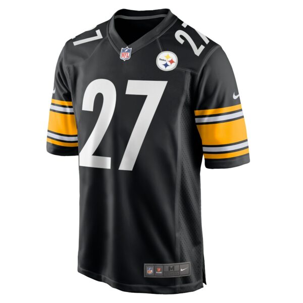 Men’s Pittsburgh Steelers Cory Trice Nike Black Game Jersey