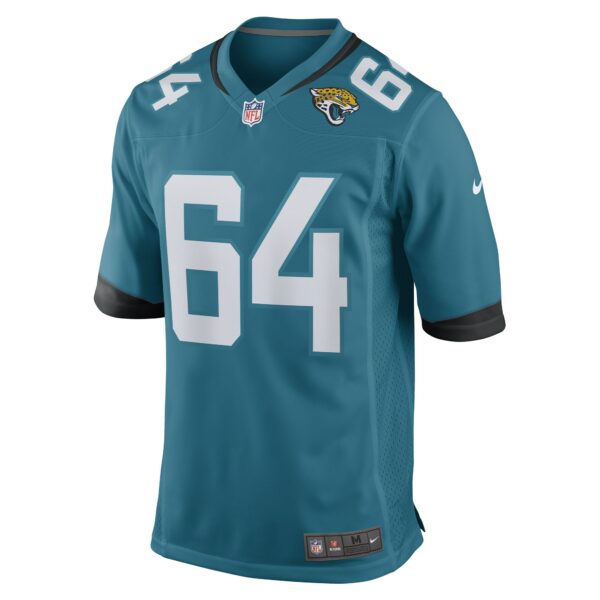 Men’s Jacksonville Jaguars Coy Cronk Nike Teal Game Player Jersey