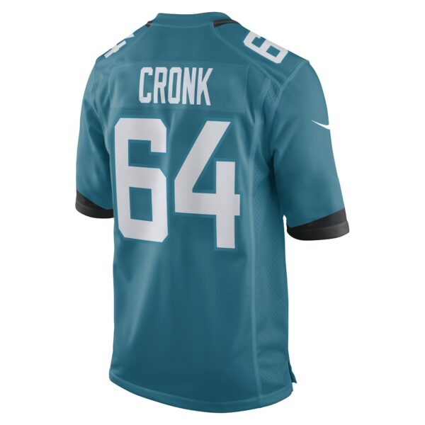 Men’s Jacksonville Jaguars Coy Cronk Nike Teal Game Player Jersey