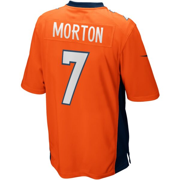 Men’s Denver Broncos Craig Morton Nike Orange Game Retired Player Jersey