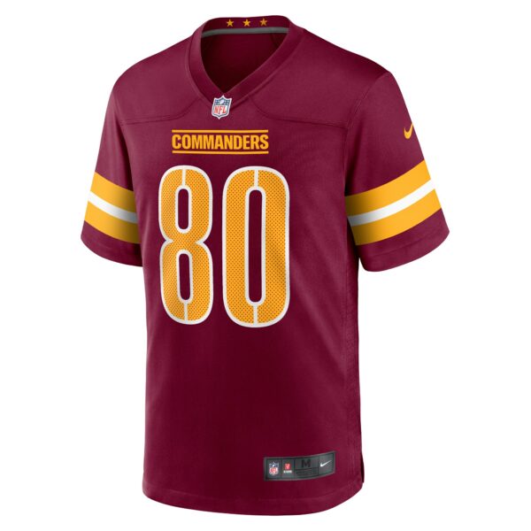 Men’s Washington Commanders Curtis Hodges Nike Burgundy Game Player Jersey