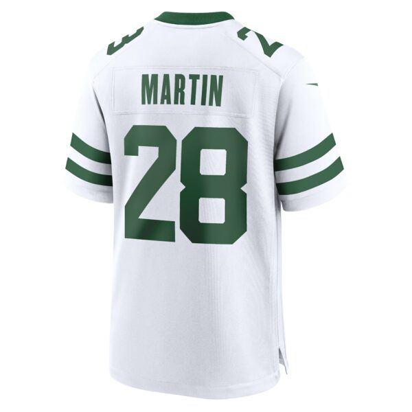 Men’s New York Jets Curtis Martin Nike White Legacy Retired Player Game Jersey