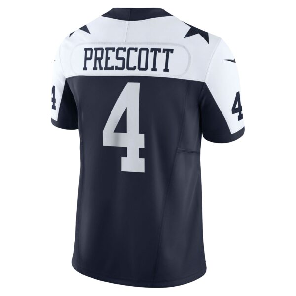 Men’s Dallas Cowboys Dak Prescott Nike Navy Vapor F.U.S.E. Limited Jersey