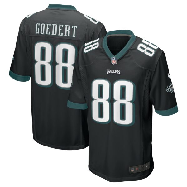 Men’s Philadelphia Eagles Dallas Goedert Nike Black Game Jersey