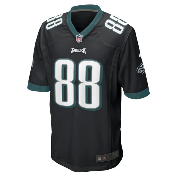 Men’s Philadelphia Eagles Dallas Goedert Nike Black Game Jersey