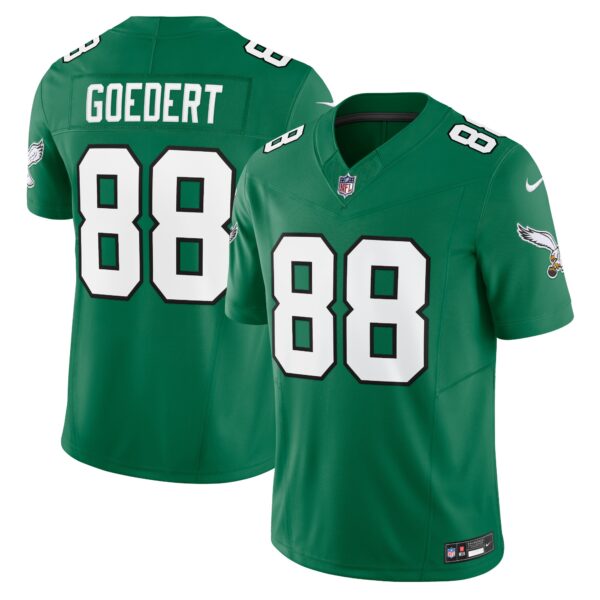 Men’s Philadelphia Eagles Dallas Goedert Nike Kelly Green Vapor F.U.S.E. Limited Jersey