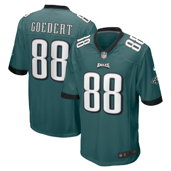 Men’s Philadelphia Eagles Dallas Goedert Nike Midnight Green Game Jersey