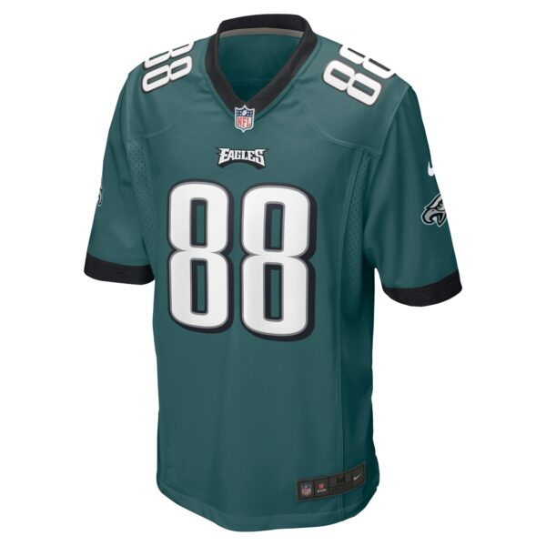 Men’s Philadelphia Eagles Dallas Goedert Nike Midnight Green Game Jersey