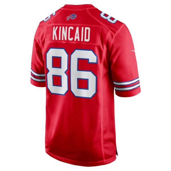 Men’s Buffalo Bills Dalton Kincaid Nike Red Alternate Game Jersey