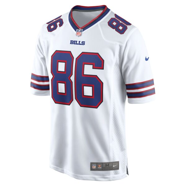 Men’s Buffalo Bills Dalton Kincaid Nike White Game Jersey