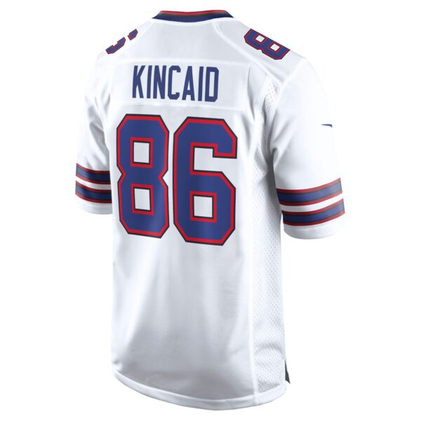 Men’s Buffalo Bills Dalton Kincaid Nike White Game Jersey