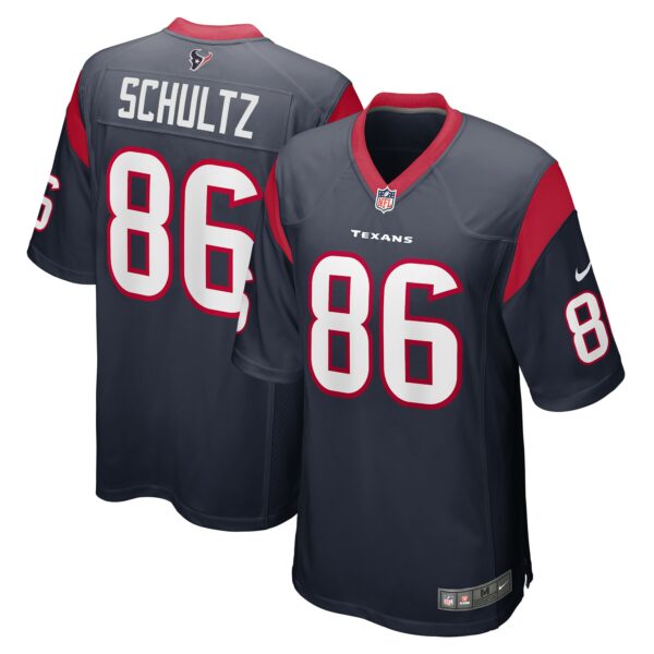 Men’s Houston Texans Dalton Schultz Nike Navy Team Game Jersey