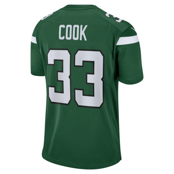 Men’s New York Jets Dalvin Cook Nike Gotham Green Game Player Jersey