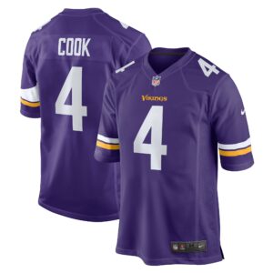 Men's Minnesota Vikings Dalvin Cook Nike Purple Game Jersey