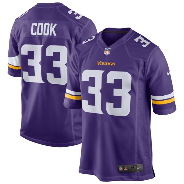 Men’s Minnesota Vikings Dalvin Cook Nike Purple Player Game Jersey