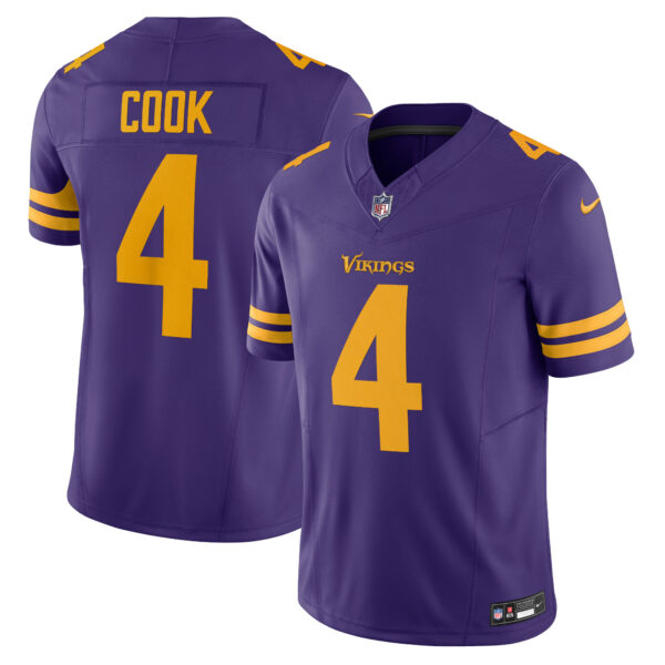 Men’s Minnesota Vikings Dalvin Cook Nike Purple Vapor F.U.S.E. Limited Jersey