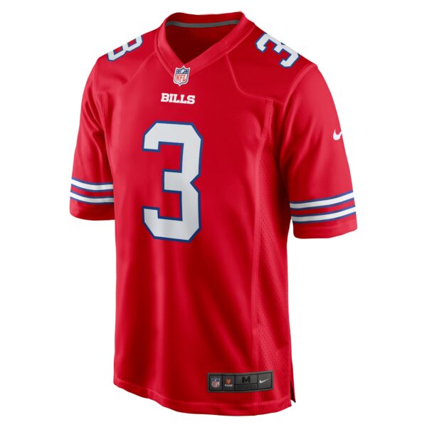 Men’s Buffalo Bills Damar Hamlin Nike Red Alternate Game Jersey