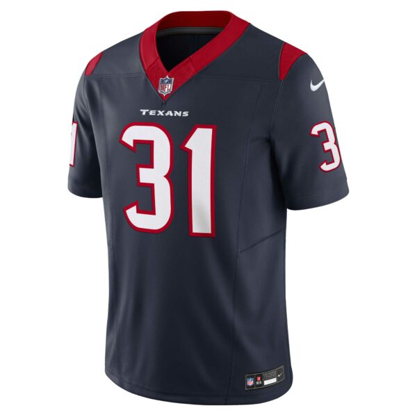 Men’s Houston Texans Dameon Pierce Nike Navy Vapor F.U.S.E. Limited Jersey