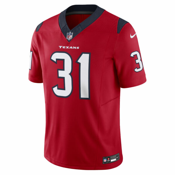 Men’s Houston Texans Dameon Pierce Nike Red Vapor F.U.S.E. Limited Jersey