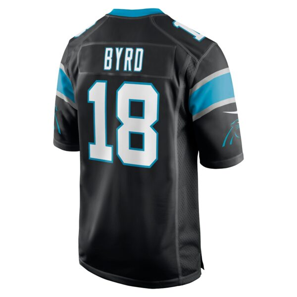 Men’s Carolina Panthers Damiere Byrd Nike Black Game Player Jersey