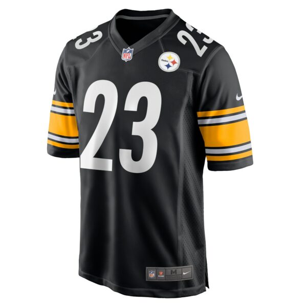 Men’s Pittsburgh Steelers Damontae Kazee Nike Black Game Jersey