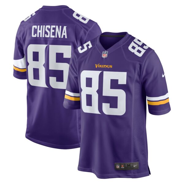 Men’s Minnesota Vikings Dan Chisena Nike Purple Game Jersey