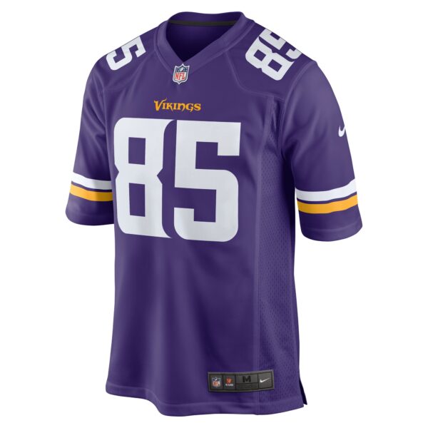 Men’s Minnesota Vikings Dan Chisena Nike Purple Game Jersey