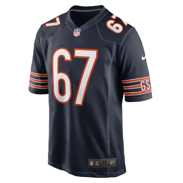 Men’s Chicago Bears Dan Feeney Nike Navy Team Game Jersey